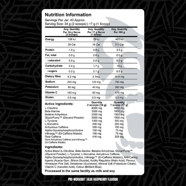 Pre-Workout by Gorilla X Labs