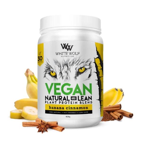 Natural &amp; Lean Vegan Protein Blend By White Wolf