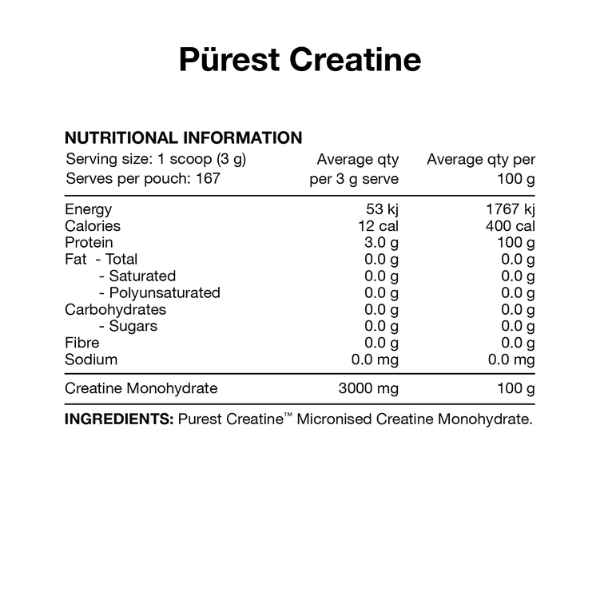 Purest Creatine by Switch Nutrition