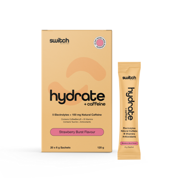 Hydrate + Caffeine 20 Serve Sachets