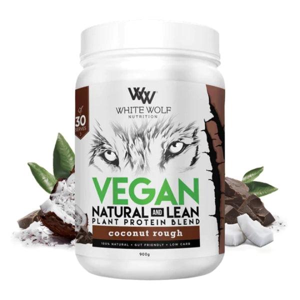 Natural &amp; Lean Vegan Protein Blend By White Wolf
