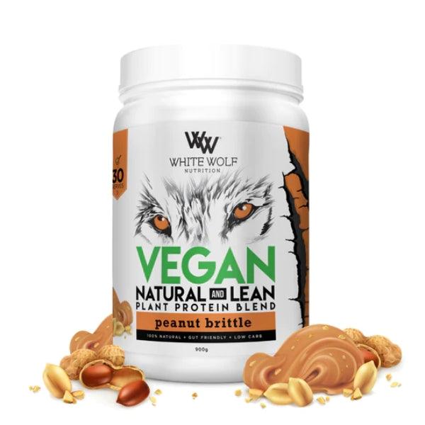 Natural &amp; Lean Vegan Protein Blend By White Wolf