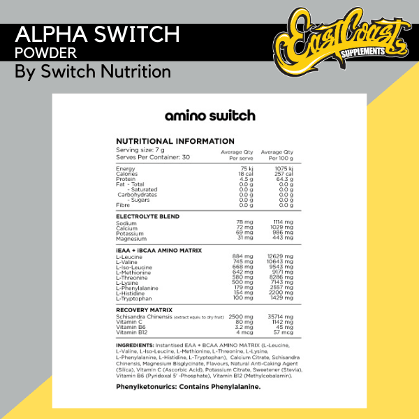 Amino Switch by Switch Nutrition