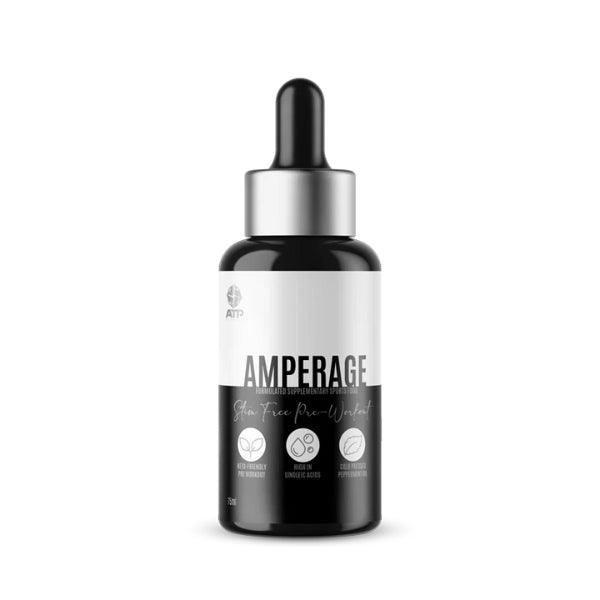 Amperage by ATP Science - Non-stim pre-workout oil with peppermint oil and linoleic acids