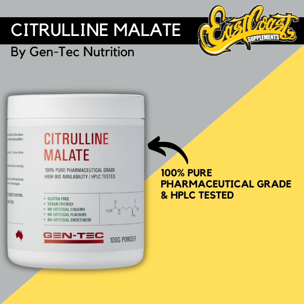 Citrulline Malate by Gen-Tec Nutrition 100g