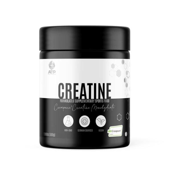 Creapure Creatine Monohydrate by ATP Science - German sourced, vegan, non-GMO, 500g