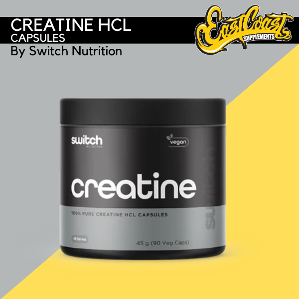 Creatine HCL Capsules by Switch Nutrition