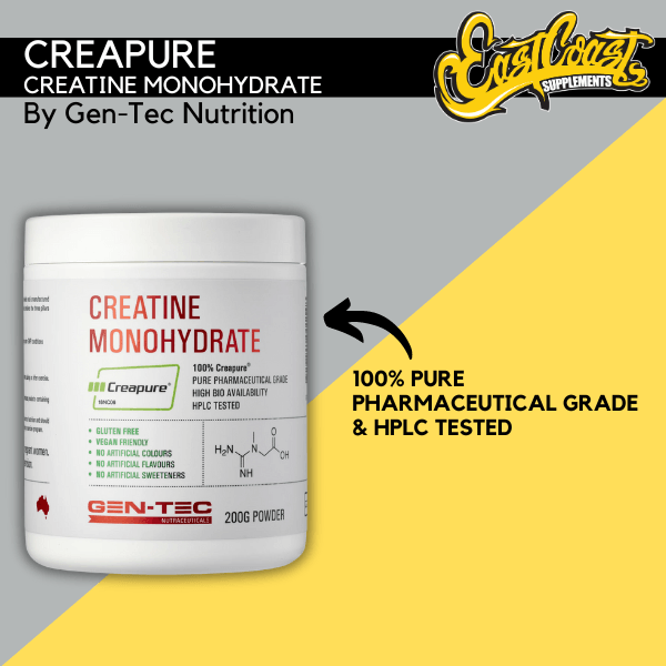 Creapure® Creatine Monohydrate by Gen-Tec Nutrition