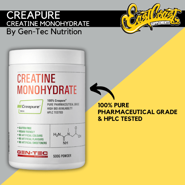 Creapure® Creatine Monohydrate by Gen-Tec Nutrition