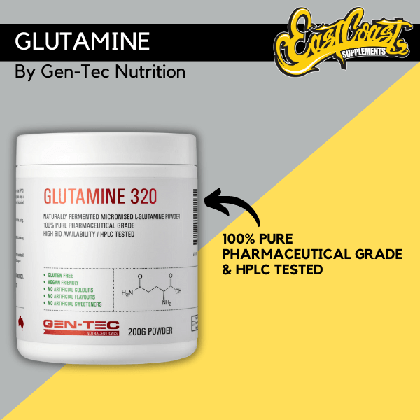 Glutamine 320 by Gen-Tec Nutrition