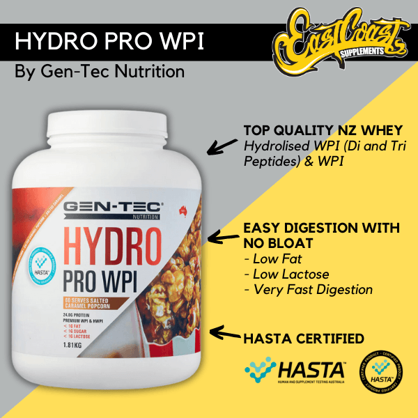 Hydro Pro WPI by Gen-Tec Nutrition HASTA Certified