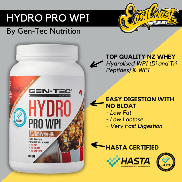 Hydro Pro WPI by Gen-Tec Nutrition HASTA Certified