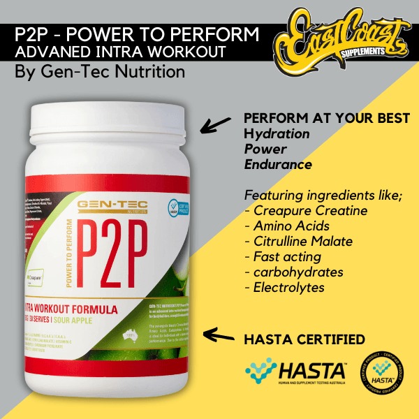 P2P - Power to Perform By Gen-Tec Nutrition