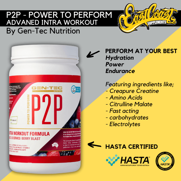 P2P - Power to Perform By Gen-Tec Nutrition