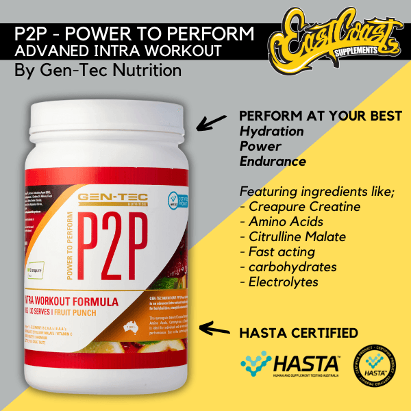 P2P - Power to Perform By Gen-Tec Nutrition