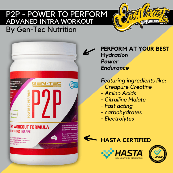 P2P - Power to Perform By Gen-Tec Nutrition