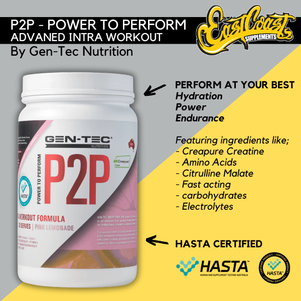 P2P - Power to Perform By Gen-Tec Nutrition