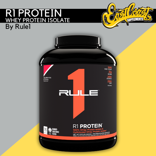 R1 Protein Whey Protein Isolate by Rule1