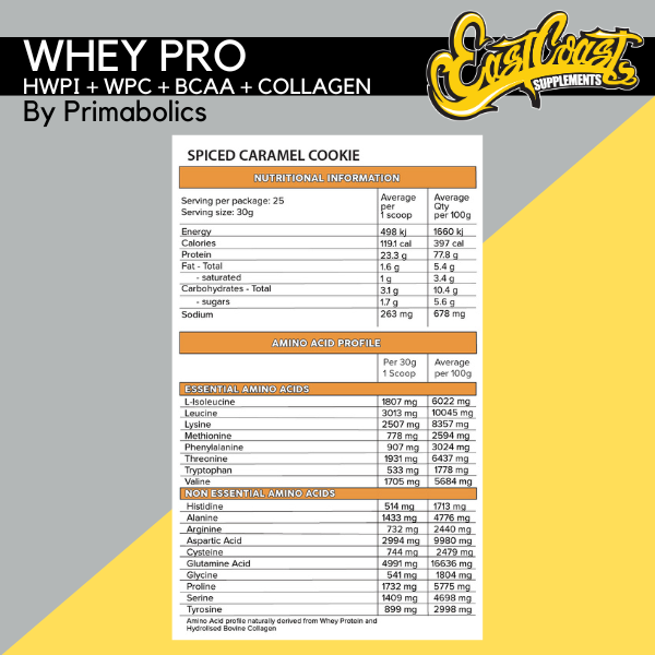 Whey Pro by Primabolics