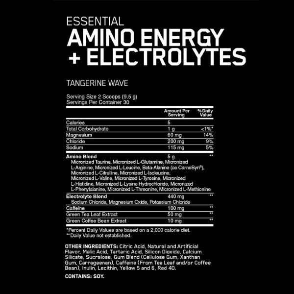 Amino Energy + Electrolytes by Optimum Nutrition