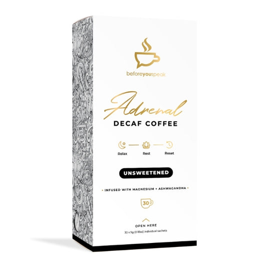 Before You Speak - Adrenal Decaf Coffee